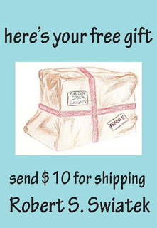 here's your free gift - send 10 for shipping