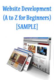Website Development (A to Z for Beginners) [SAMPLE]