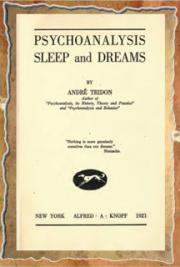 Psychoanalysis, sleep and dreams (1921)