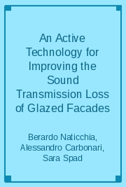 An Active Technology for Improving the Sound Transmission Loss of Glazed Facades