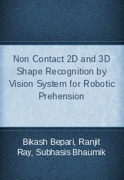 Non Contact 2D and 3D Shape Recognition by Vision System for Robotic Prehension