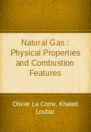 Natural Gas : Physical Properties and Combustion Features