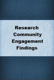 e-Research Community Engagement Findings
