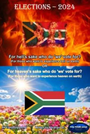 For Heaven's, Hell's, sake; Who do we Vote for?