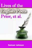Lives of the English Poets: Prior, et al.
