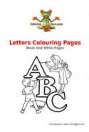 Letters Colouring Pages
