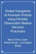 Global Navigation of Assistant Robots using Partially Observable Markov Decision Processes