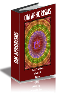 Om Aphorisms cover