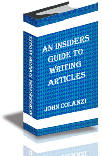 An Insiders Guide To Writing Articles cover