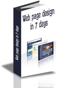 Web Page Design in 7 Days cover