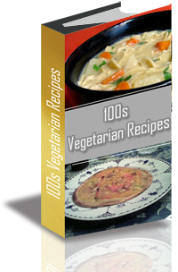 100s Vegetarian Recipes cover
