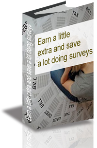 Earn a little extra and save a lot doing surveys cover
