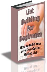 List Building for Beginners cover
