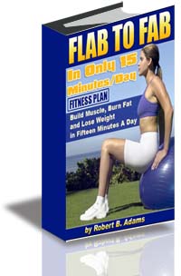 Flab to Fab in Only 15 Minutes a Day cover