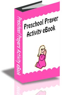 Preschool Prayers Activity e-Book cover