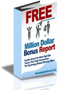 The Million Dollar Bonus Report cover