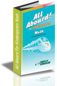 All Aboard for Kindergarten Math  cover