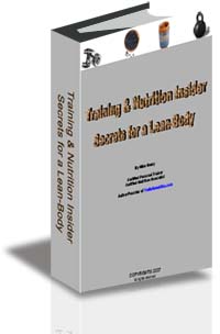 Training & Nutrition Insider Secrets for a Lean Body cover