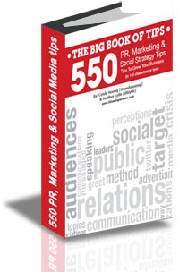 550 PR, Marketing & Social Media Tips cover