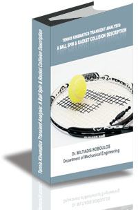 Tennis Kinematics Transient Analysis: A Ball Spin & Racket Collision Description  cover