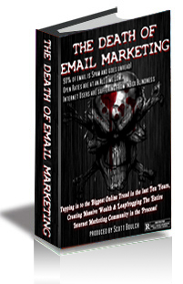 The Death Of E-Mail Marketing cover