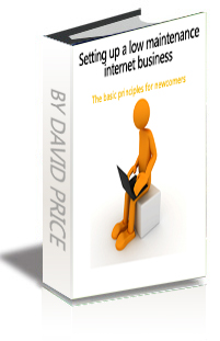 Setting up a low maintenance internet business cover