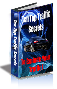 Ten Top Traffic Secrets to Explode Your Traffic! cover