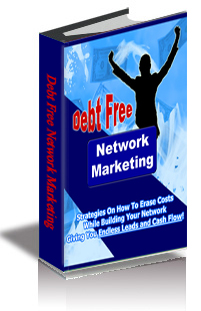 Debt Free Network Marketing cover