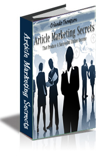 Article Marketing Secrects That Produce A Successful Online Income cover