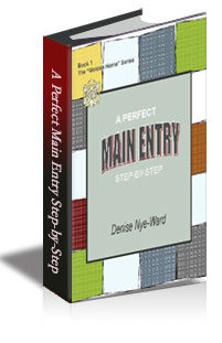 A Perfect Main Entry Step-by-Step cover