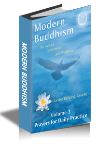 Modern Buddhism - The Path of Compassion and Wisdom - Volume 3 Prayers for Daily Practice cover