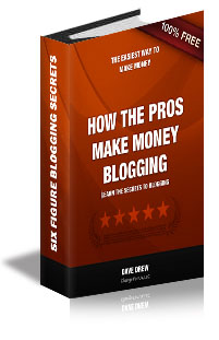 Six Figure Blogging Secrets cover