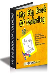 My Big Book Of Coloring cover