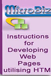 Developing Web Pages Using HTML