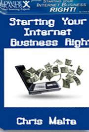 Starting Your Internet Business Right