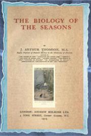 The biology of the seasons (1915)