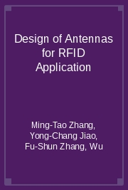Design of Antennas for RFID Application