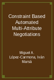 Constraint Based Automated Multi-Attribute Negotiations