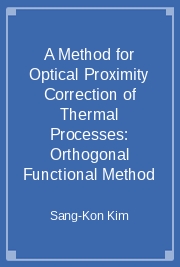 A Method for Optical Proximity Correction of Thermal Processes: Orthogonal Functional Method