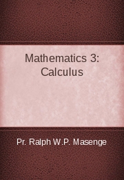 Mathematics 3: Calculus