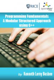 Programming Fundamentals - A Modular Structured Approach using C++