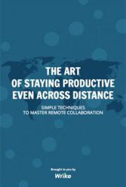 The Art of Staying Productive Even across Distance