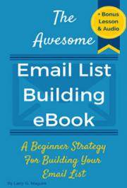 The Awesome Email List Building eBook