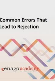 Common Errors That Lead to Rejection