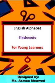 English alphabet flashcards for young students