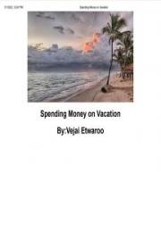 Spending Money on Vacation