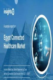 Egypt Connected Healthcare Market Analysis Sample Report