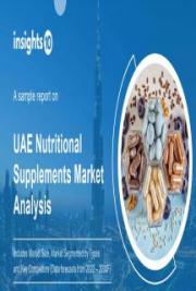 UAE Nutritional Supplements Market Analysis Sample Report