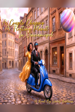 A Couple Chasing A Floating Planet In Vinciamopol