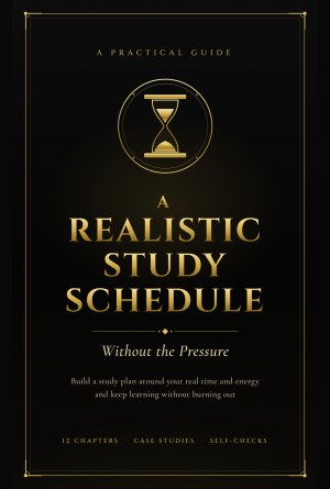 A Realistic Study Schedule: Study Without the Pressure
